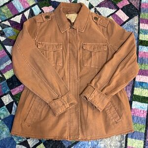 Women's Warm Medium Brown Jacket